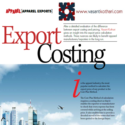 8Export-Costing